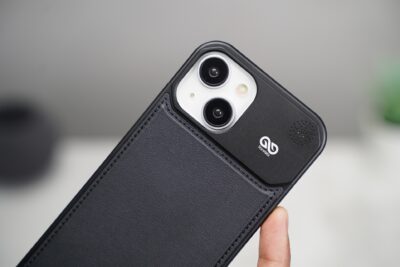 Vegan Leather Case With Titanium Frame