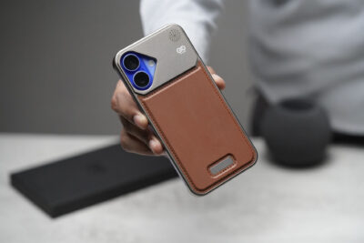 Vegan Leather Case With Titanium Frame