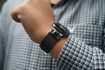 Modern Milanese Loop For Apple Watch 44MM 45MM 46MM Series 4 5 6 7 8 9 10 11 (SE 2 3 Gen)