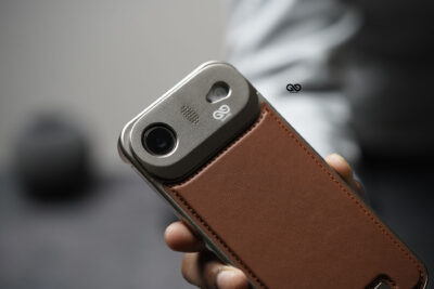 Vegan Leather Case With Titanium Frame