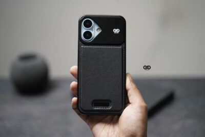 Vegan Leather Case With Titanium Frame