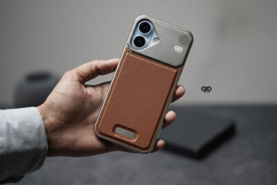 Vegan Leather Case With Titanium Frame