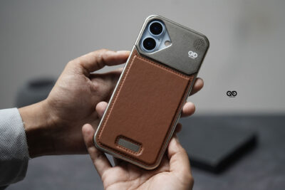 Vegan Leather Case With Titanium Frame
