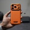 Vegan Leather Case With Titanium Frame