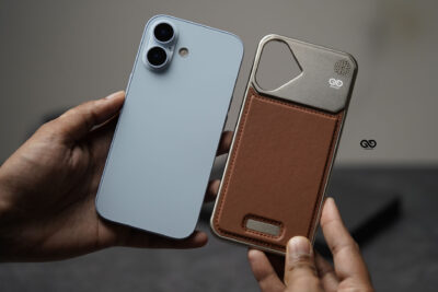 Vegan Leather Case With Titanium Frame