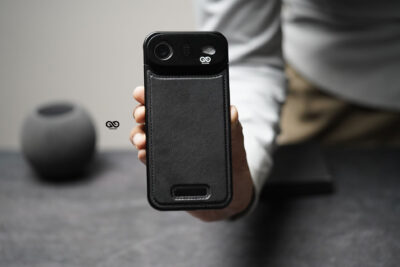 Vegan Leather Case With Titanium Frame