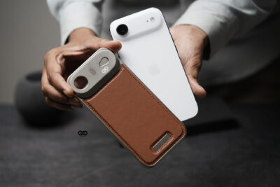 Vegan Leather Case With Titanium Frame