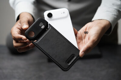 Vegan Leather Case With Titanium Frame