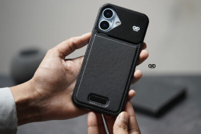 Vegan Leather Case With Titanium Frame