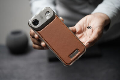 Vegan Leather Case With Titanium Frame