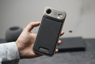 Vegan Leather Case With Titanium Frame