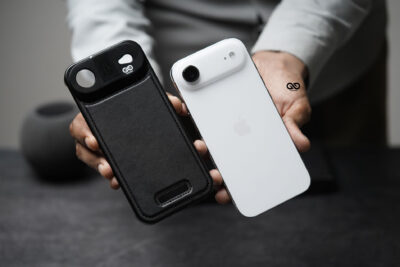 Vegan Leather Case With Titanium Frame