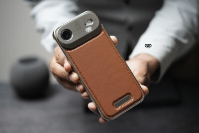 Vegan Leather Case With Titanium Frame