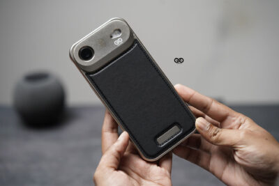 Vegan Leather Case With Titanium Frame