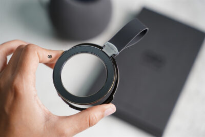 Black Rotatable Magnetic Kickstand Ring Holder Magsafe Compatible