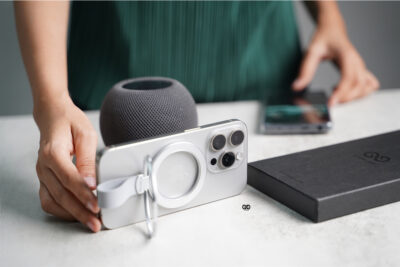 Silver/Grey Rotatable Magnetic Kickstand Ring Holder Magsafe Compatible