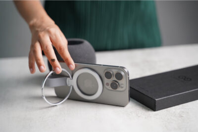 Silver/Grey Rotatable Magnetic Kickstand Ring Holder Magsafe Compatible