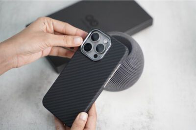 Magsafe Real Aramid Carbon Fiber Case With Open Side For iPhone 15 Pro Max