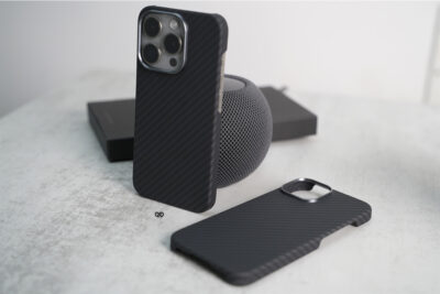 Magsafe Real Aramid Carbon Fiber Case With Open Side For iPhone 15/15 Pro