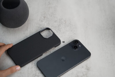 Magsafe Real Aramid Carbon Fiber Case With Open Side For iPhone 15/15 Pro