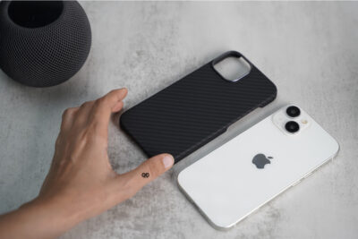 Magsafe Real Aramid Carbon Fiber Case With Open Side For iPhone 15/15 Pro