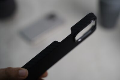 Magsafe Real Aramid Carbon Fiber Case With Open Side For iPhone 15/15 Pro