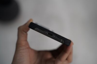 Magsafe Real Aramid Carbon Fiber Case With Open Side For iPhone 15/15 Pro