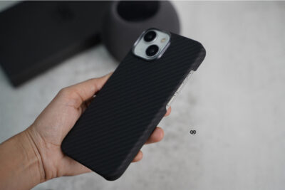 Magsafe Real Aramid Carbon Fiber Case With Open Side For iPhone 15/15 Pro