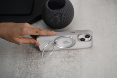 Natural Shockproof Slim Case with 360 Degree Rotatable Magsafe Ring For iPhone 15/15Pro/15Pro max