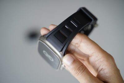 Vented FKM Rubber Band With 316L Buckle Closure For Apple Watch 49 (Series Ultra/Ultra 2/Ultra 3)