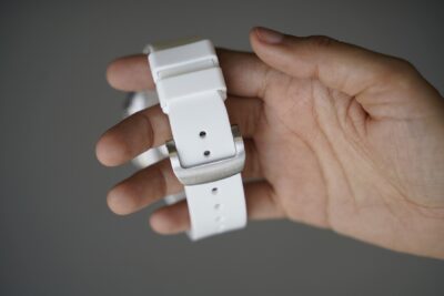 Vented FKM Rubber Band With 316L Buckle Closure For Apple Watch 44MM 45MM 46MM Series 4 5 6 7 8 9 10 11 (SE 2 3 Gen)