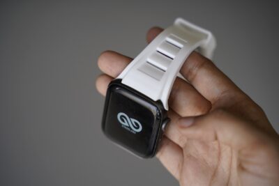 Vented FKM Rubber Band With 316L Buckle Closure For Apple Watch 44MM 45MM 46MM Series 4 5 6 7 8 9 10 11 (SE 2 3 Gen)