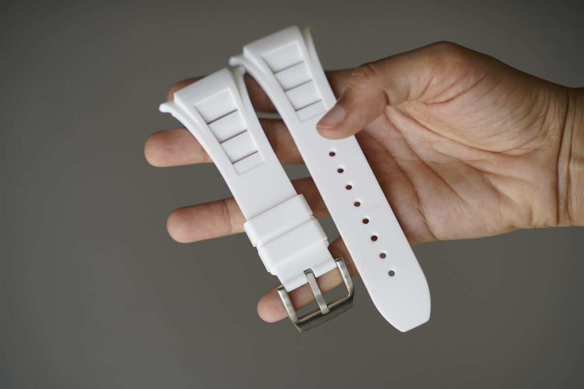 Vented FKM Rubber Strap For Apple Watch 49 Series Ultra1 2 3 4