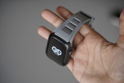 Vented FKM Rubber Band With 316L Buckle Closure For Apple Watch 44MM 45MM 46MM Series 4 5 6 7 8 9 10 11 (SE 2 3 Gen)