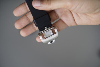 Vented FKM Rubber Band With 316L Buckle Closure For Apple Watch 44MM 45MM 46MM Series 4 5 6 7 8 9 10 11 (SE 2 3 Gen)