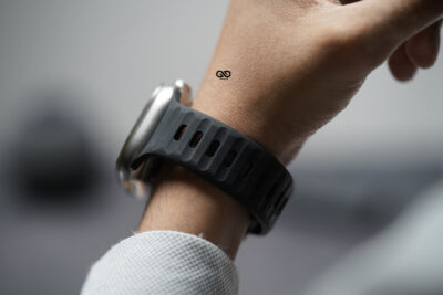 Black Waterproof Silicone Sports Bands for Apple Watch 49 MM Series Ultra/Ultra 2