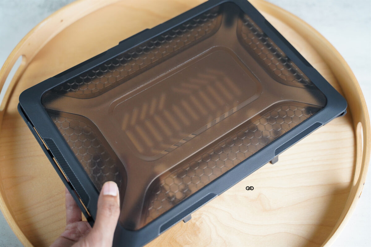 Black Slim Rubberized TPU Bumper Cover For MacBook Air 13 inch 2020/2021 M1 Air A2337 A1932 A2179