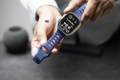 Deep Navy Waterproof Silicone Sports Bands For Apple Watch 49 MM (Series Ultra/Ultra 2/Ultra 3)