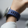 Deep Navy Waterproof Silicone Sports Bands For Apple Watch 49 MM (Series Ultra/Ultra 2/Ultra 3)