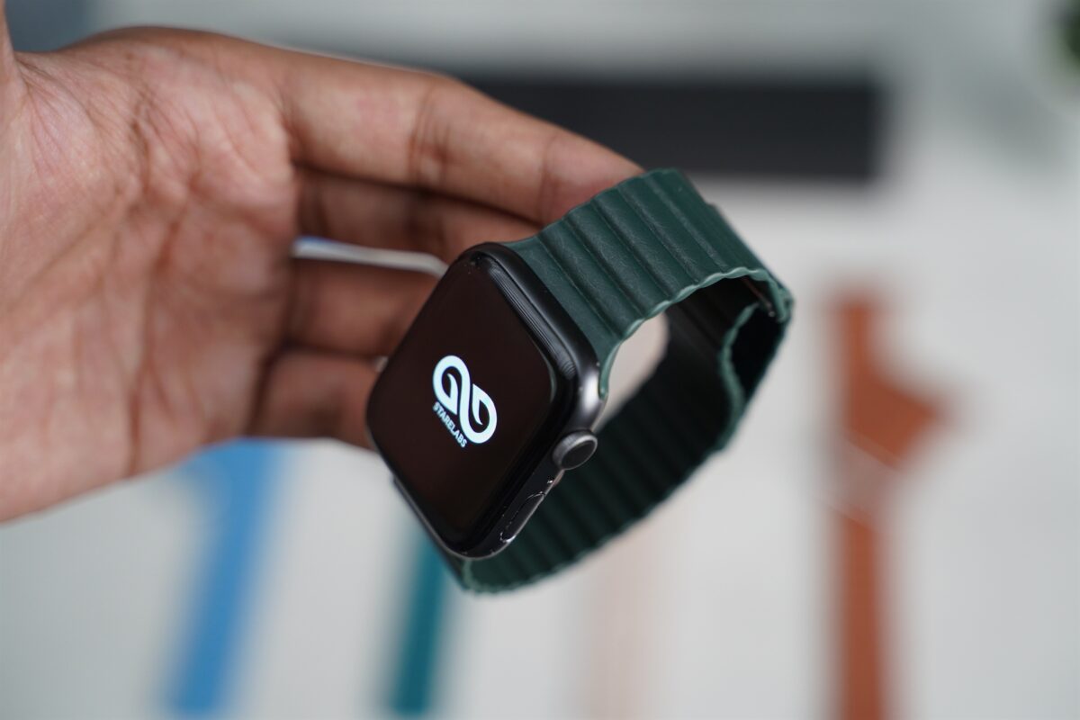 Forest Green Magnetic Leath er Strap Apple Watch 42MM 41MM 40MM Series 4 5 6 7 8 9 10 SE SE 2 Gen