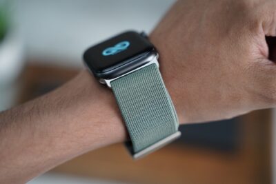 Nylon Fabric Watch Strap For Apple Watch 42MM 41MM 40MM Series 4 5 6 7 8 9 10 11 SE SE 2 Gen