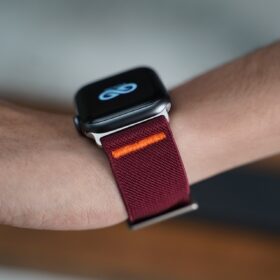 Nylon Fabric Watch Strap For Apple Watch 42MM 41MM 40MM Series 4 5 6 7 8 9 10 11 SE SE 2 Gen