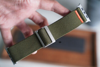 Nylon Fabric Watch Strap For Apple Watch 42MM 41MM 40MM Series 4 5 6 7 8 9 10 11 SE SE 2 Gen