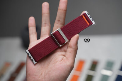 Nylon Fabric Watch Strap for Apple Watch 44MM 45MM 46MM Series 4 5 6 7 8 9 10 11 (SE 2 3 Gen)