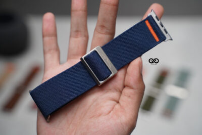 Nylon Fabric Watch Strap for Apple Watch 44MM 45MM 46MM Series 4 5 6 7 8 9 10 11 (SE 2 3 Gen)