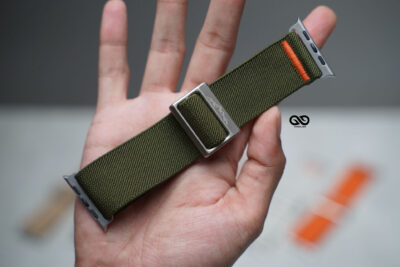 Nylon Fabric Watch Strap for Apple Watch 44MM 45MM 46MM Series 4 5 6 7 8 9 10 11 (SE 2 3 Gen)