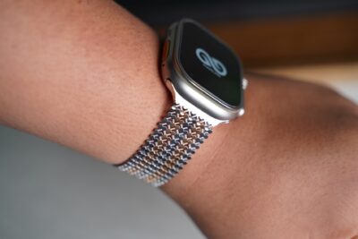 Magnetic closure stainless steel loop Apple Watch 49 mm Series Ultra/Ultra 2 34 Magnetic closure stainless steel loop Apple Watch 49 mm Series Ultra/Ultra 2