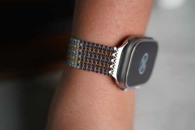 Magnetic closure stainless steel loop Apple Watch 49 mm Series Ultra/Ultra 2 44 Magnetic closure stainless steel loop Apple Watch 49 mm Series Ultra/Ultra 2