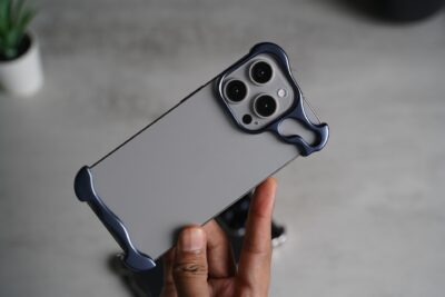 Titanium Bumper With Camera Ring Lens