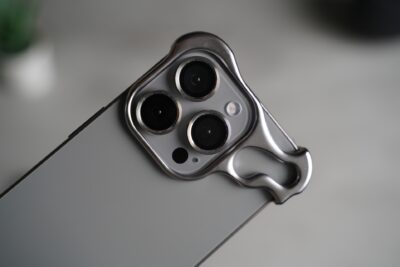 Titanium Bumper With Camera Ring Lens